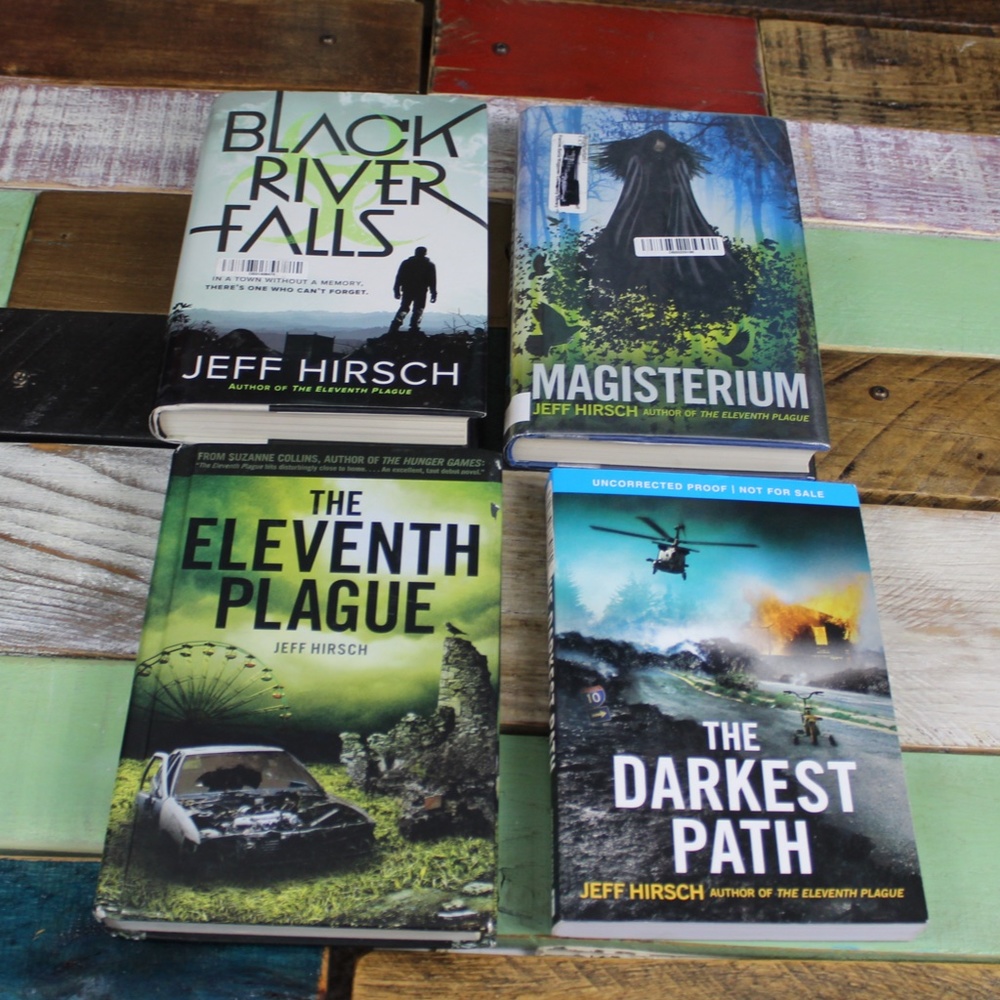Bundle of Four Novels  Written by Jeff Hirsch • Book • Hardcover • 1 Paperback